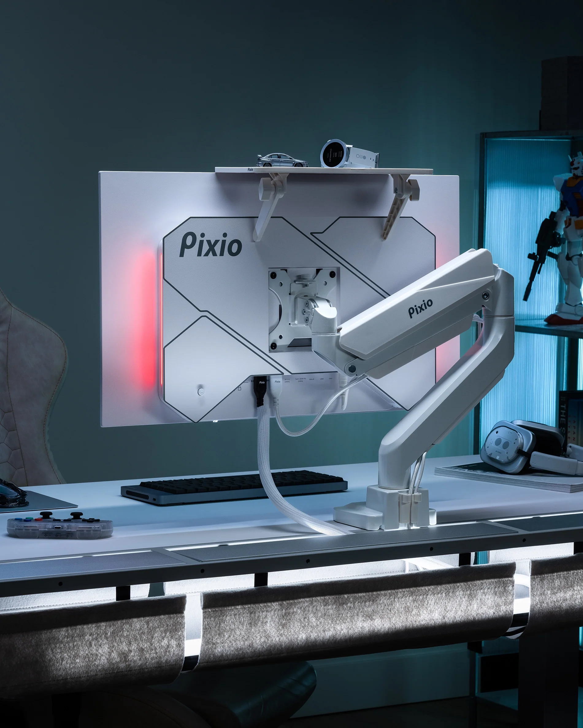 Pixio PX277 OLED MAX 27" 1440p 240Hz HDR OLED Gaming Monitor w/ Arm Mount + Accessories Bundle Save $445